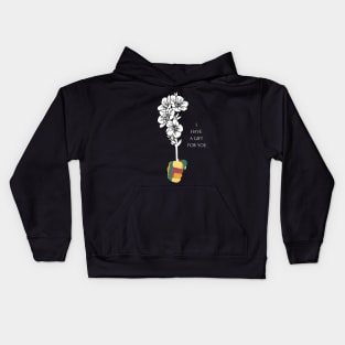 I Have A Gift For You - Flower Kids Hoodie